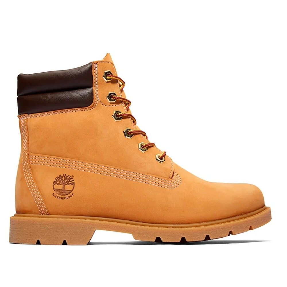 Timberland Linden Woods Waterproof Boots Wheat Nubuck Women's US 9 New